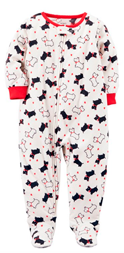 Carter's Long Sleeve One Piece Pajama-Baby Girls (1-Piece) - ADDROS.COM